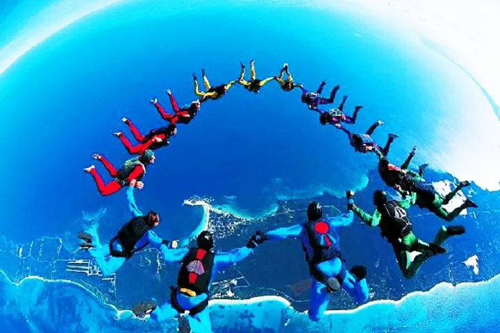 skydiving